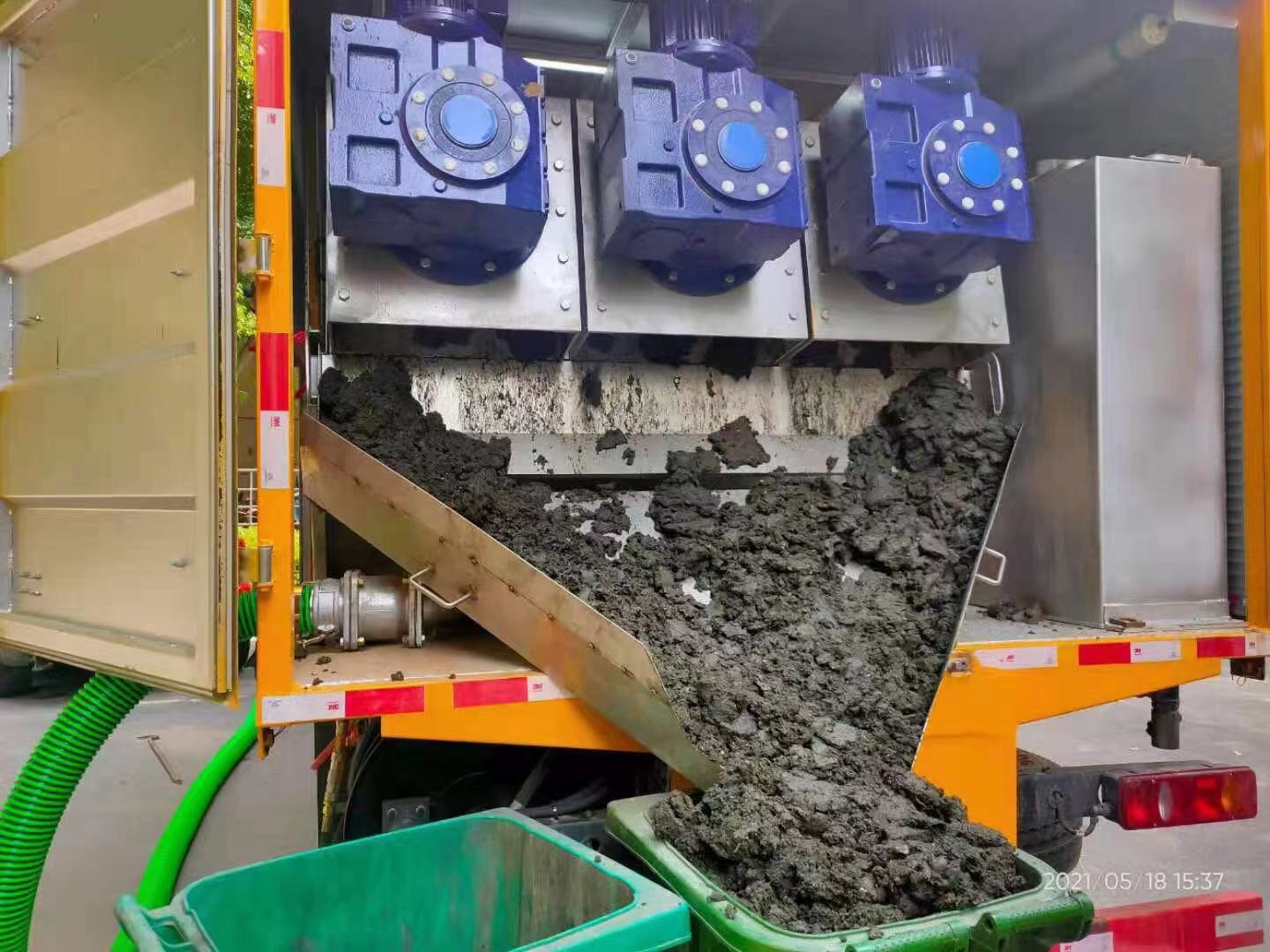 淮阴化粪池清掏城市维护站-泥浆净化干湿分离处理